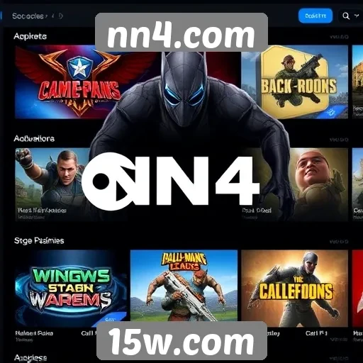 Comparativo de jogos populares disponíveis no site nn4